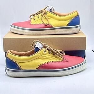 Keds Colorblock Champion 2K Leather Baseball Stitch Sneakers Women 7M w Box